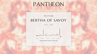 Bertha of Savoy Biography - 11th century empress of the Holy Roman ...