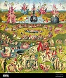 'El Jardín de las Delicias Terrenales'. Pintura de Hieronymus Bosch ...