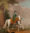 "Portrait of Catherine II on the back of her horse Brilliant" by ...