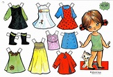 Rayito de Colores: Muñecas para vestir paper dolls