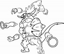 Coloriages Pokemon Hoopa Dessins Sketch Coloring Page