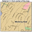 Monterey Park California Street Map 0648914