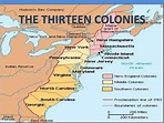 Labeled Map Of The Thirteen Colonies - World Map
