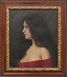 Charles Louis Fleischmann | Breast Portrait of a Young Woman (8 ...