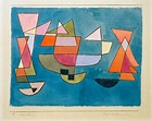 Kunstdruck Segelschiffe von Paul Klee