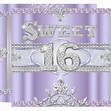 Diamond Sweet 16 Sixteen Party Purple Lilac Invitation | Zazzle.com ...