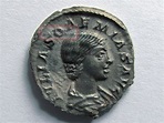 Rare Roman Silver Denarius Of Empress Julia Soaemias