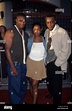 TICHINA ARNOLD with husband Lamon Brewster and Arsenio Hall 1995 ...