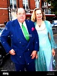 Nicholas Soames arrives with his wife Serena for the Tory summer party ...