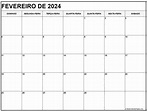 fevereiro de 2024 calendario grátis em português | Calendario fevereiro
