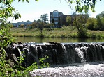 Campus Waterfall | Campus Photos | Carleton College