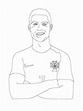 Cristiano Ronaldo coloring pages
