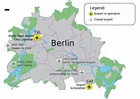 Mapa de Berlín - Mapa Físico, Geográfico, Político, turístico y Temático.