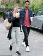 Theo Walcott and his wife Melanie make a rare appearance in Cheshire ...