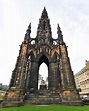 The Sir Walter Scott monument, Edinburgh | Gothic revival architecture ...