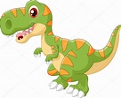 Dinosaure adorable dessin animé — Image vectorielle tigatelu © #82289498