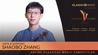Shaobo Zhang, Violin - Worldvision Contest