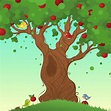 Ilustración de árbol de verano | Vector Premium