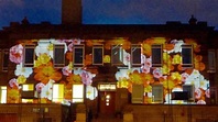 Shawlands Academy lights display herald town centre revamp - BBC News