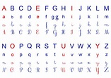 les lettres de l alphabet en majuscule