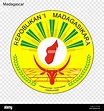 Símbolo de Madagascar. Emblema nacional Imagen Vector de stock - Alamy