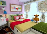 小孩臥室裝修效果圖 兒童房佈置精巧設計 - 愛我窩