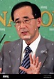 Bank of Japan Gov. Masaaki Shirakawa speaks during a press conference ...
