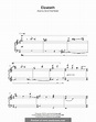 Elizabeth (Love Theme) by D. Hirschfelder - sheet music on MusicaNeo