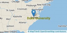 Duke University Campus Map Pdf - Map
