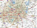 Map of Dallas Texas - TravelsMaps.Com