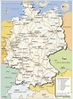 Carte de l'Allemagne - Carte des villes, du relief, des régions...
