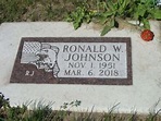 Ronald Wayne “RJ” Johnson (1951-2018): homenaje de Find a Grave