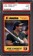 1991 Jimmy Dean Jose Canseco | PSA CardFacts®