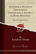 Accurata, e Succinta Descrizione Topografica e Istorica di Roma Moderna ...