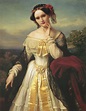Karl Ferdinand Sohn – Portrait de Mathilde Wesendonck – 1850 ...