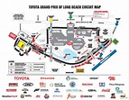 Long Beach Grand Prix Map | Beach Map