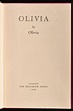 Olivia by Olivia [Dorothy Bussy]: Near Fine Cloth (1949) First edition ...