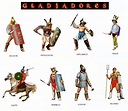Los gladiadores romanos.-a
