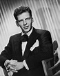 Young Frank Sinatra in Black Pinstripe Suit and Bowtie | Frank sinatra ...