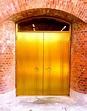 Door of Gold | Susty Life | Beautiful front doors, Front door design ...