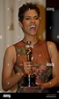Halle berry with her best actress award hi-res stock photography and ...