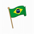 Brazil Flag Royalty Free Stock SVG Vector and Clip Art