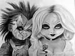 Bride Of Chucky Drawing