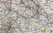 Historic Ordnance Survey Map of Mirfield, 1947