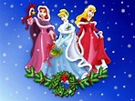 Disney Princess Christmas Wallpapers - Wallpaper Cave