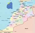 Mapa de Marruecos