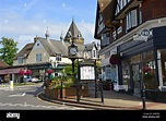 Chobham Road, Sunningdale, Berkshire, England, United Kingdom Stock ...