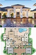 Single-Story 4-Bedroom Luxurious Mediterranean Home (Floor Plan) in ...