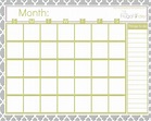 Free Blank Printable Calendar