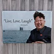live laugh love sign kim jong un - Google Search | Laugh, Wall hanging ...